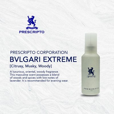 Prescripto Perfume RX22 Bvlgari Extreme Men 100ml - Big