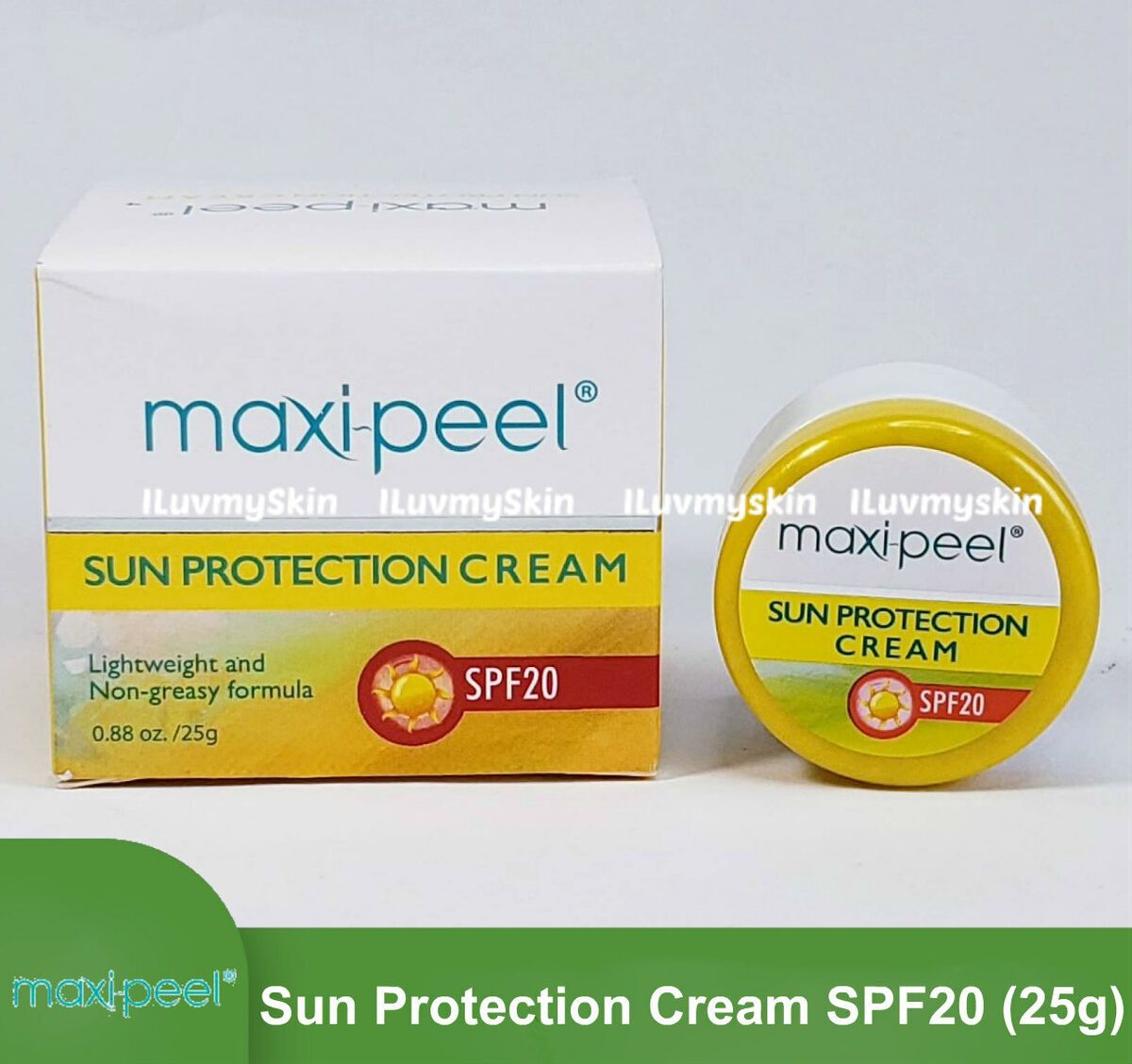 MaxiPeel Sun Protection Cream SPF20 25g