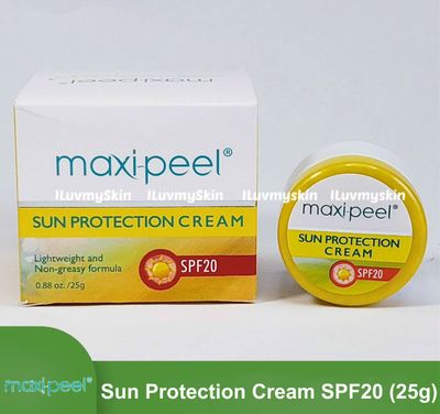 MaxiPeel Sun Protection Cream SPF20 25g