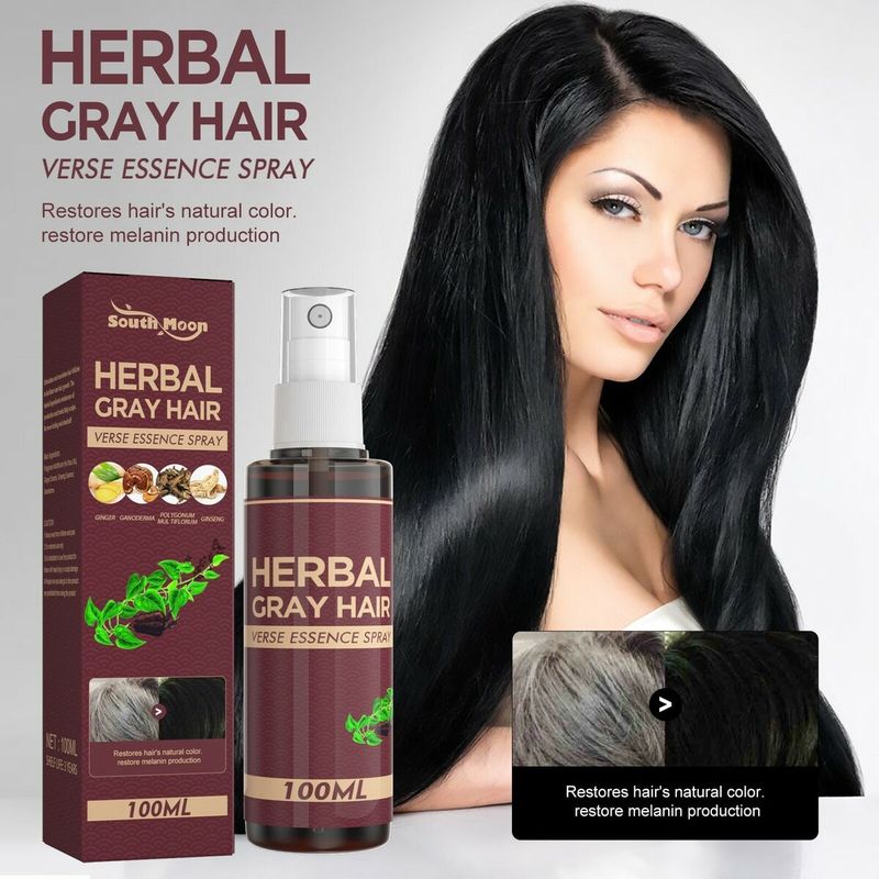 South Moon Herbal Gray Hair Essence Spray 100ml
