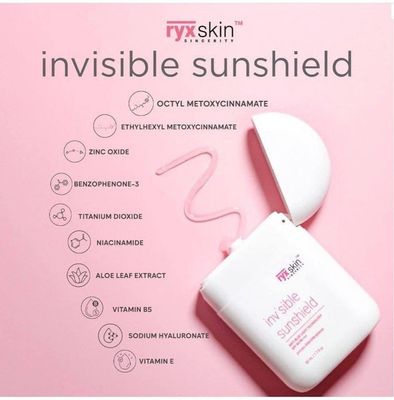 Ryx Skincerity RyxSkin Sincerity Invisible Sunshield 50ml
