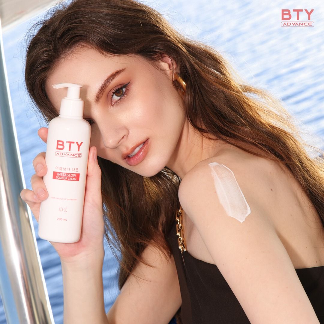 BTY Advance Instaglow Tone Up Cream 200ml (New Packaging)