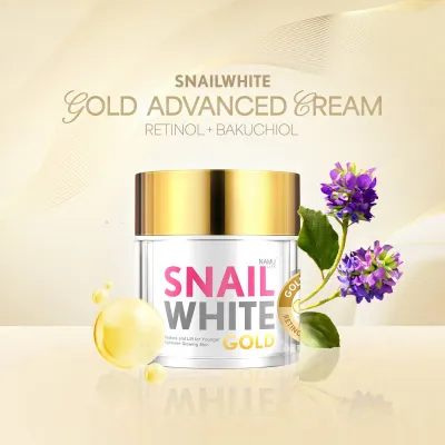 Snail White Gold Advanced Cream Retinol+Bakuchiol 50g