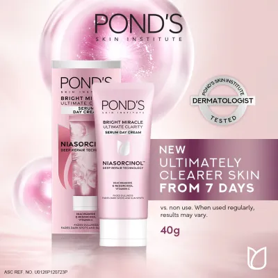 Ponds Bright Miracle Ultimate Clarity Serum Day Cream 40g