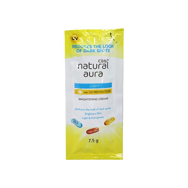 Olay Natural Aura Light with UV Protection Brightening Cream 7.5g