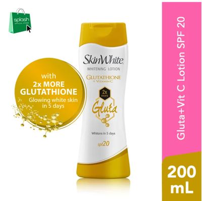 SkinWhite Glutathione + Vitamin C Whitening Lotion SPF20 200ml