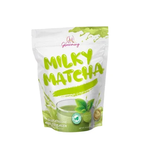 Cris Cosmetics Milky Matcha Glutathione and Collagen Drink (10 Sachets)