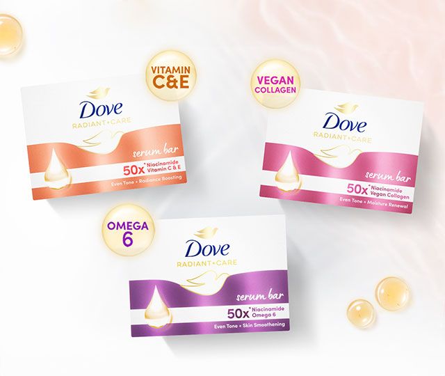 Dove Radiant Care Serum Bar Soap