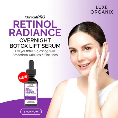 Luxe Organix Clinical Pro Retinol Radiance Serum 30ml