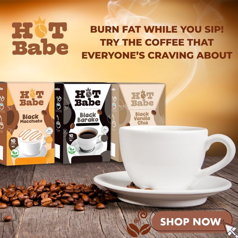 Hot Babe Black Vanilla Chia (10 Sachets) by Kiray Celis