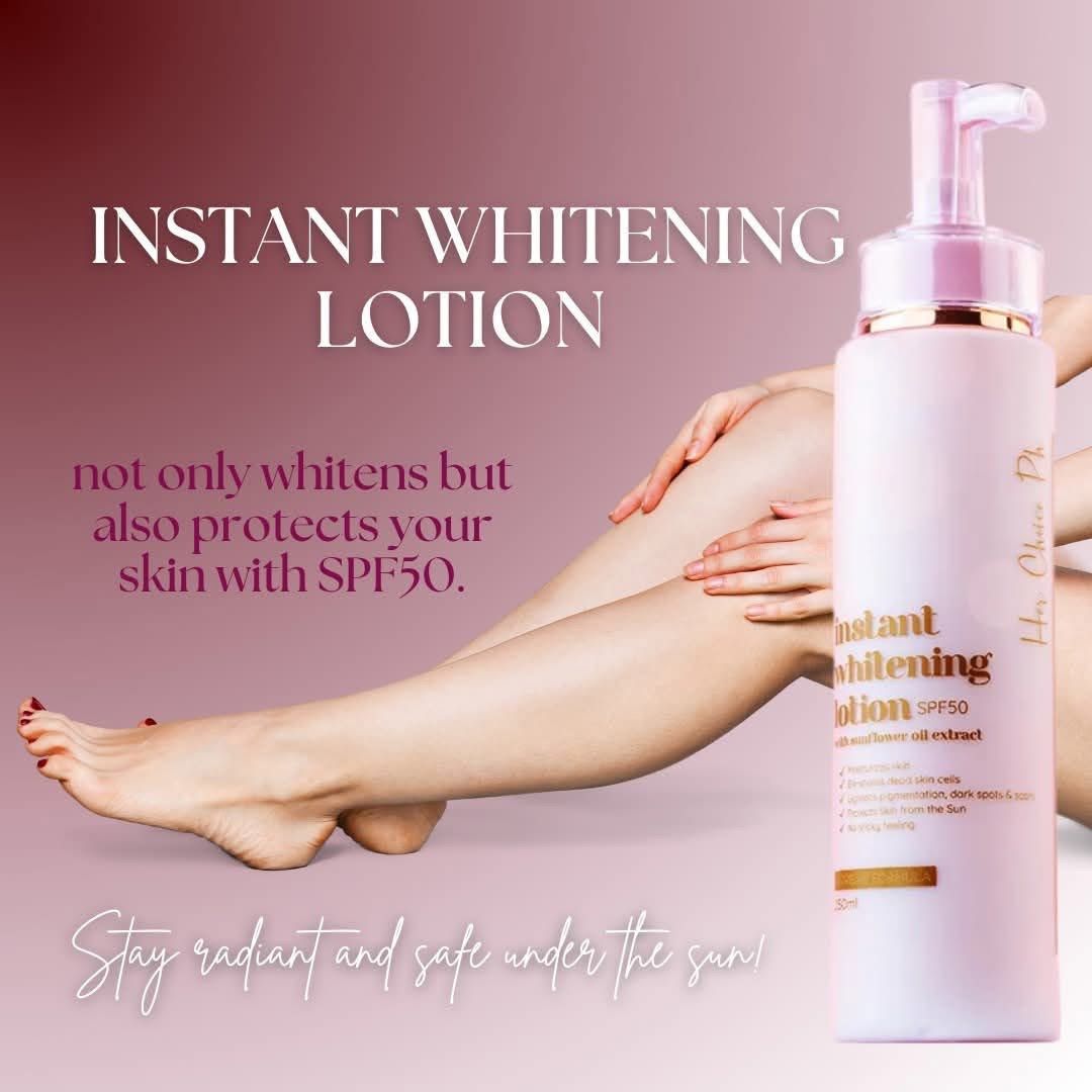 Her Choice PH Instant Whitening Lotion SPF 50 (250ml)