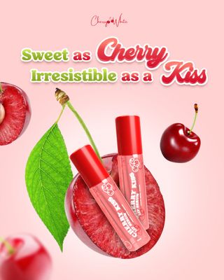 Cherry Kiss Lip Serum by CHERRY WHITE | Lip tint Lip and Cheek Tint | Hydrating | Moisturizing