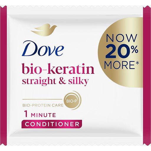Dove 1 Minute Bio-Keratin Straight &amp; Silky Conditioner | 12ml - Half Dozen (6PCS)