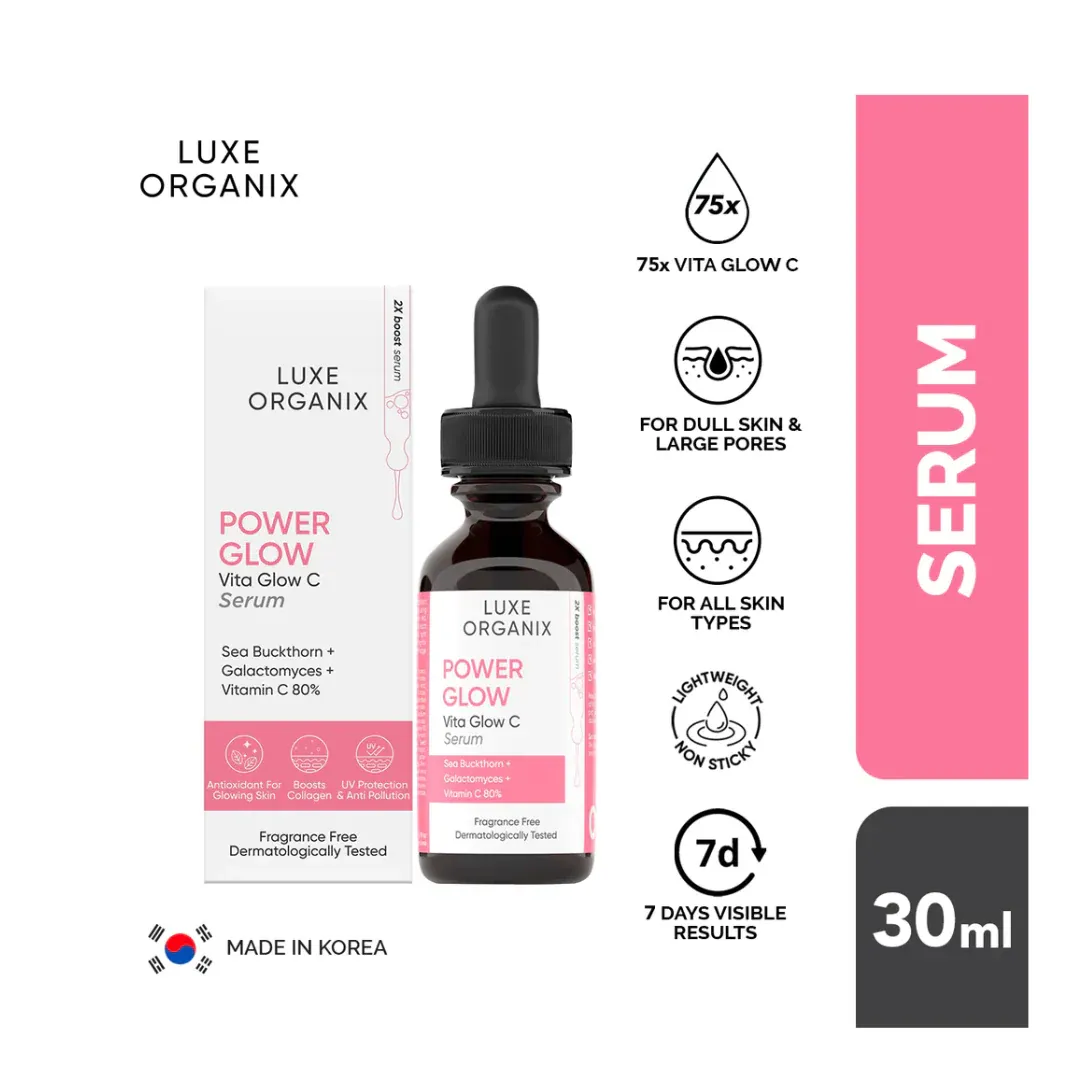 Luxe Organix Power Glow Serum Vitamin C 30ml