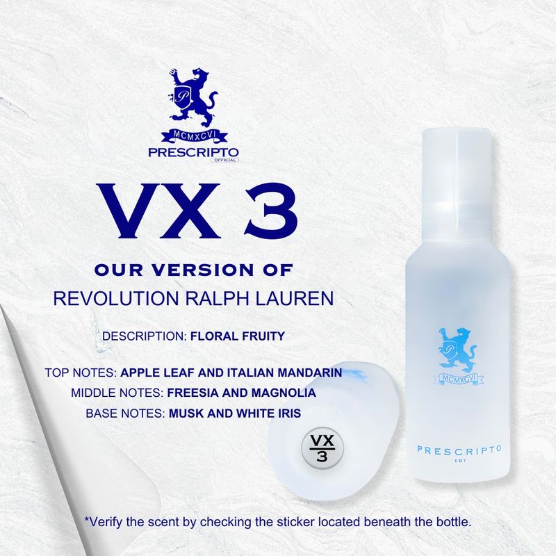 Prescripto - VX3 100ml BIG