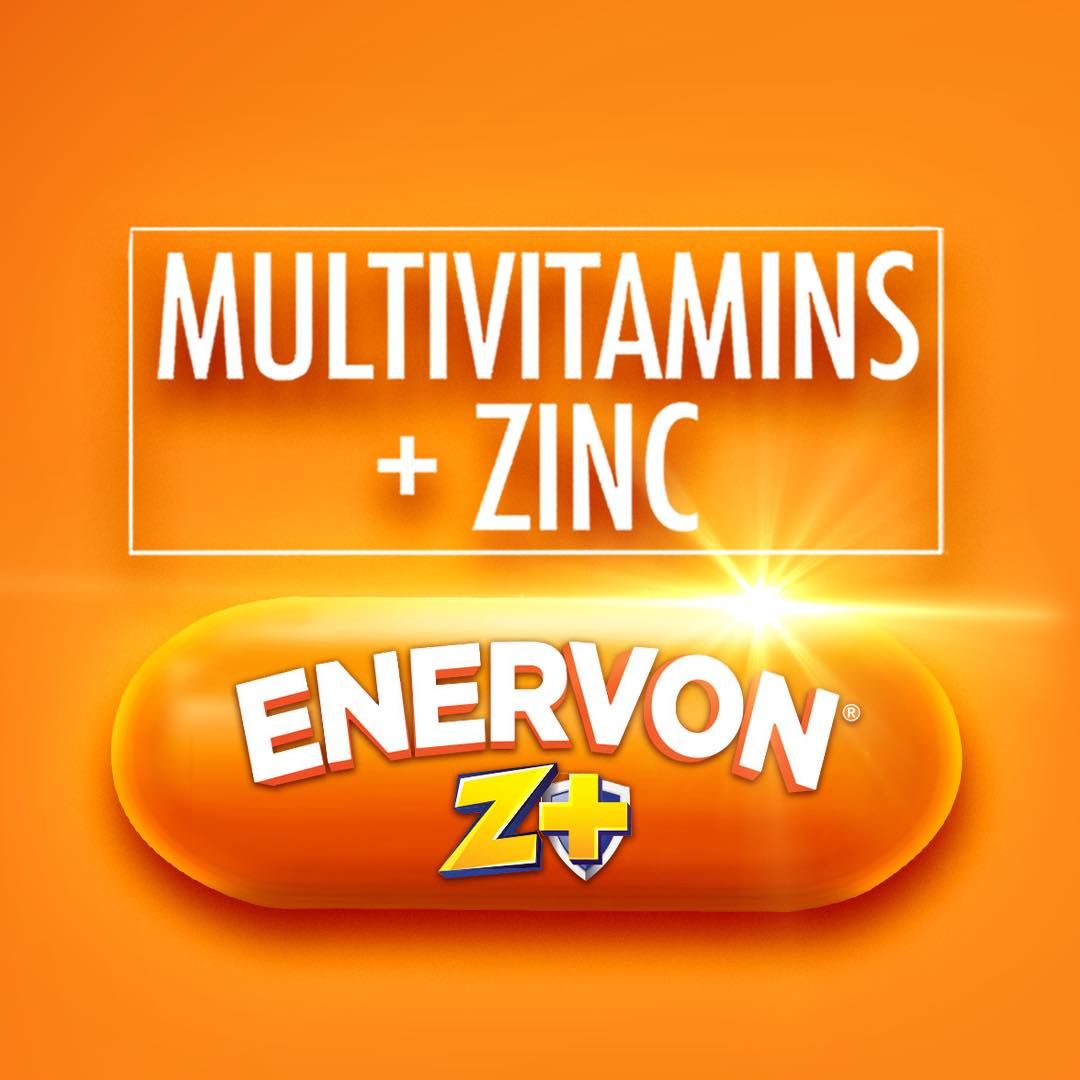 Enervon Z+ Multivitamins + ZinC  8 Tabs