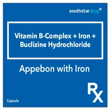 APPEBON Appebon with Iron Capsule - 4 Caps
