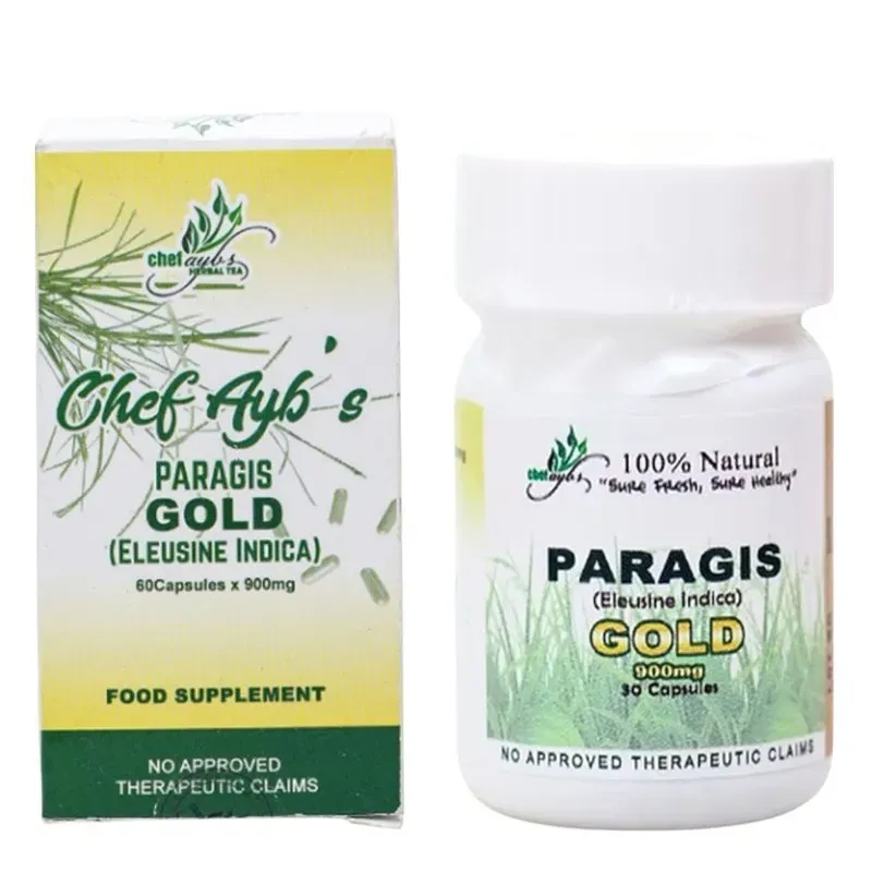 Chef Aybs Paragis Gold Eleusine Indica 900mg x 60 Capsules