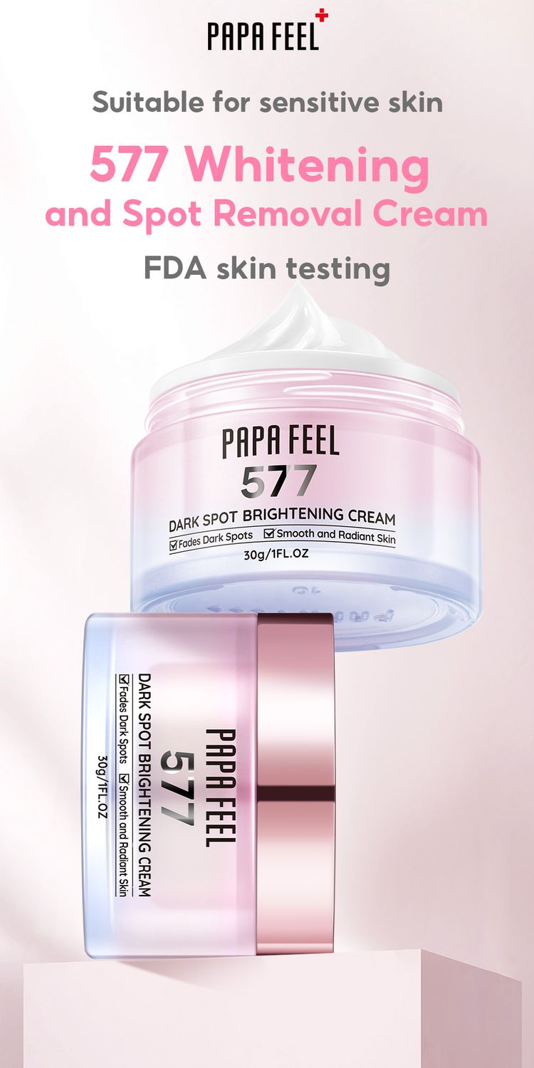PAPA FEEL 577 Cream Whitening Brightening Skin Moisturizer Dark Spot 30g