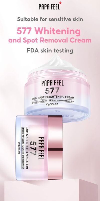 PAPA FEEL 577 Cream Whitening Brightening Skin Moisturizer Dark Spot 30g PAPA FEEL 577 Cream Whitening Brightening Skin Moisturizer Dark Spot 30g