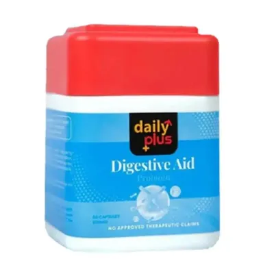 Daily Plus Digestive Aid Probiotic 500mg 60 Capsules Daily Plus Digestive Aid Probiotic 500mg 60 Capsules