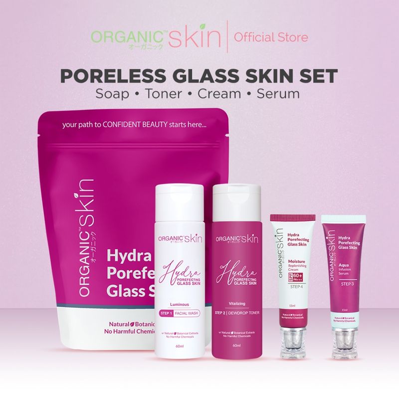 Organic Skin Japan Hydra Porefecting Glass Skin Set Organic Skin Japan Hydra Porefecting Glass Skin Set