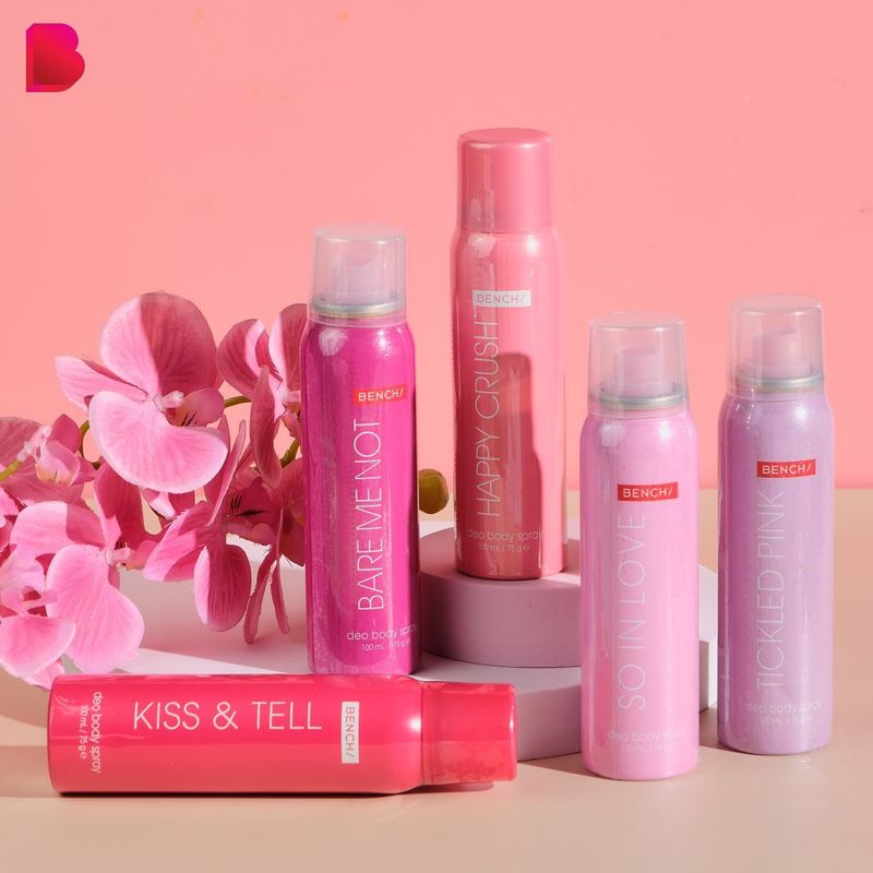 Bench Perfume For Women Kiss And Tell 100ml Sweet Floral Fruity Scent