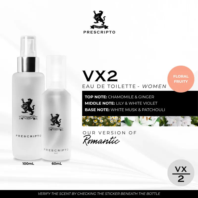 Prescripto - VX2 60ml Small