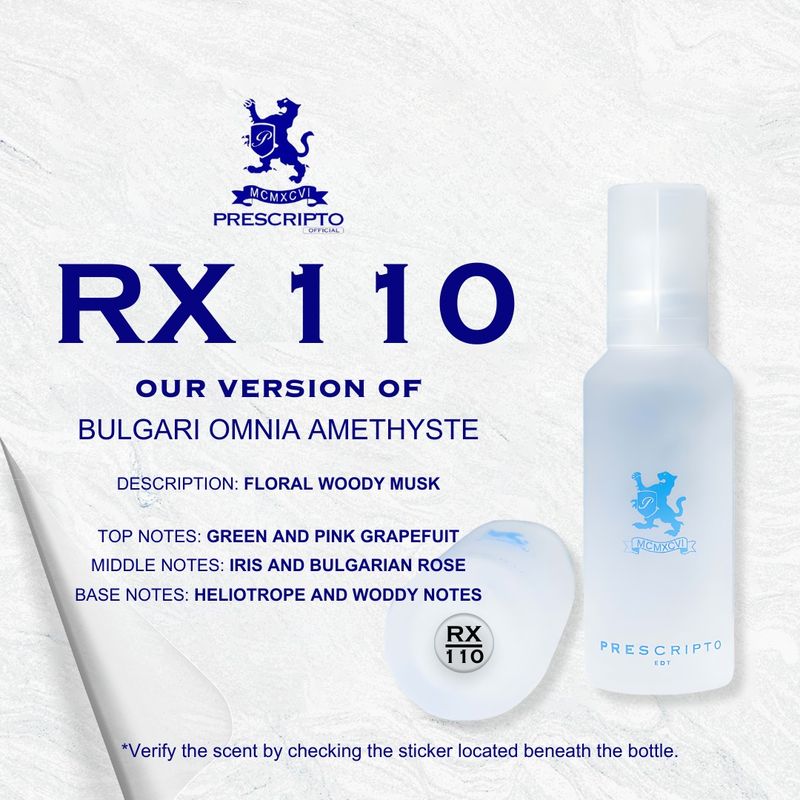 Prescripto - RX110 60ml Small