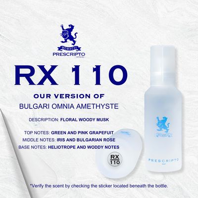 Prescripto - RX110 60ml Small Prescripto - RX110 60ml Small