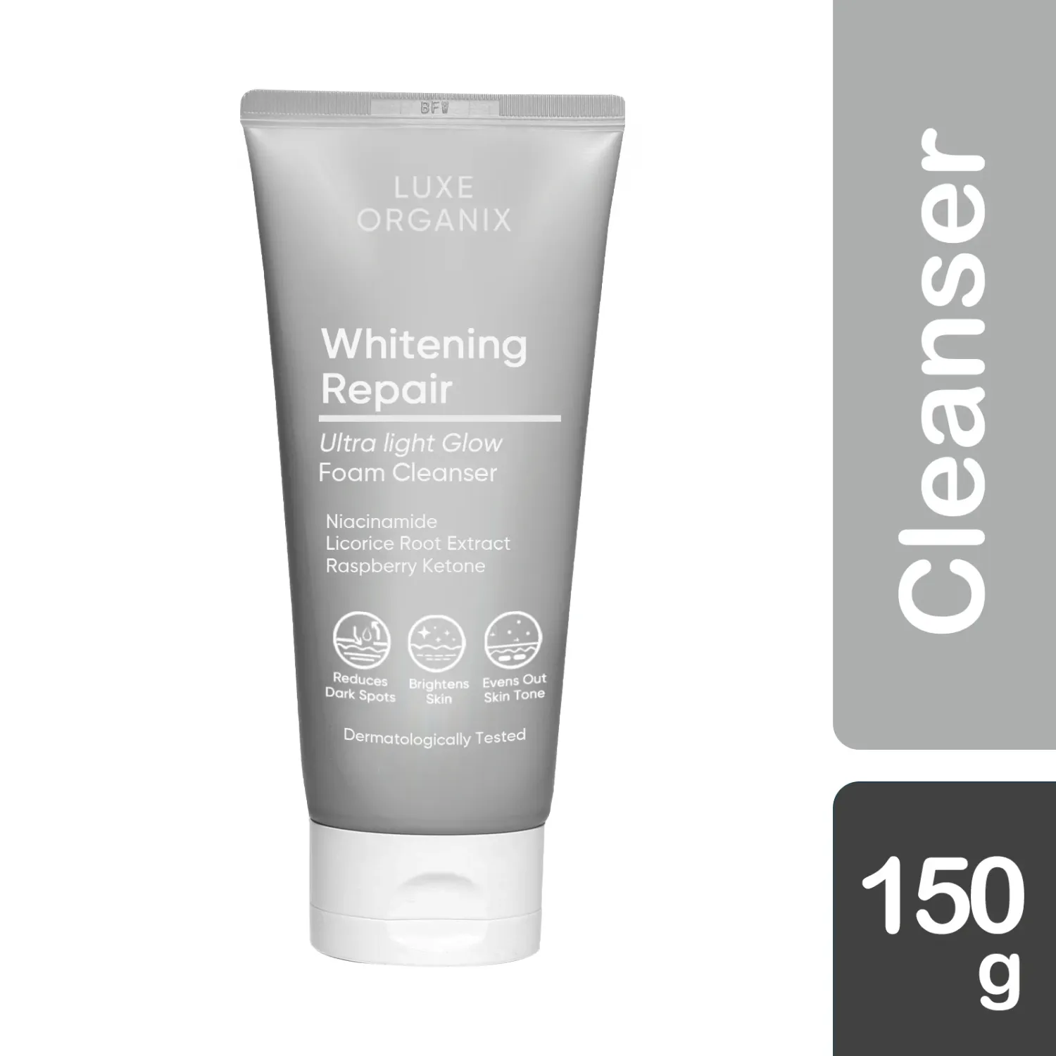 Luxe Organix Whitening Repair Ultra Light Glow Foam Cleanser - 150g