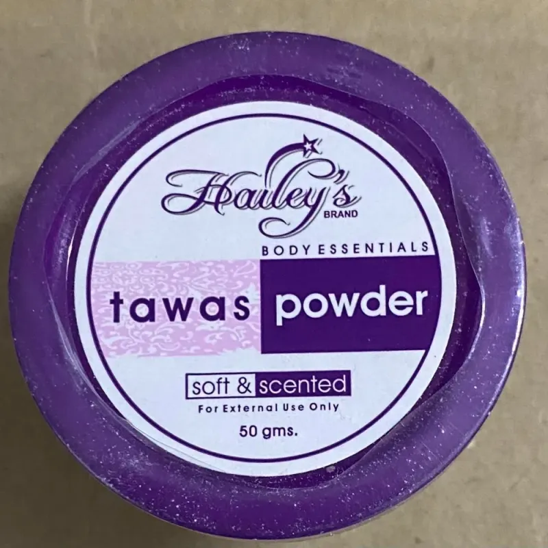 Hailey's Tawas Powder Soft & Scented 50g - Underarm Hailey's Tawas Powder Soft & Scented 50g - Underarm