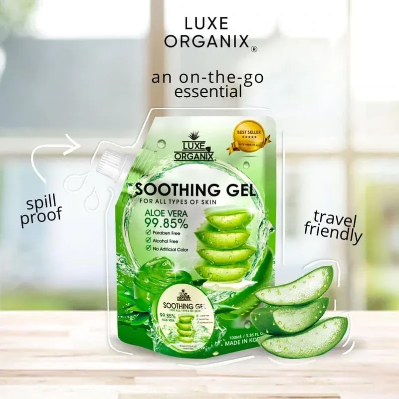 Luxe Organix Aloe Vera Soothing Gel 100ml Luxe Organix Aloe Vera Soothing Gel 100ml