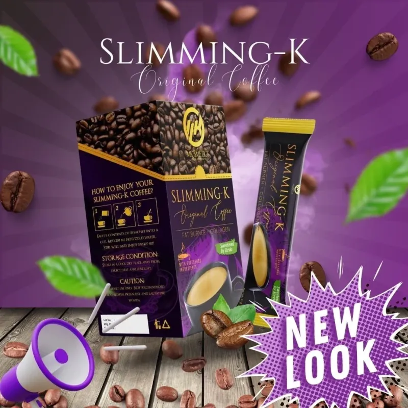 MK Slimming-K Coffee 10 x 21g by Madam Kilay MK Slimming-K Coffee 10 x 21g by Madam Kilay