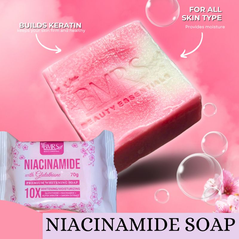 BUY3 BMRS Niacinamide Soap 70g