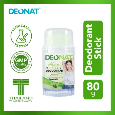 Deonat Aloevera Mineral Deodorant Stick 80g Green