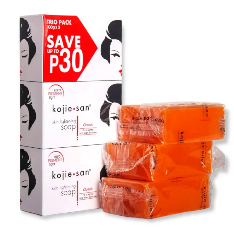 Kojiesan Skin Lightening Classic Soap 100Gx3 (Value Pack) Kojiesan Skin Lightening Classic Soap 100Gx3 (Value Pack)