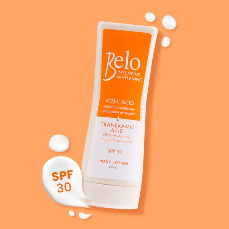 Belo Intensive Whitening Kojic Acid SPF30 Body Lotion 100ml &amp; 200ml.
