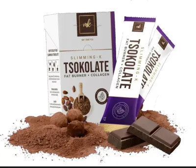 MK Slimming-K TSOKOLATE Fat Burner + Collagen - 10 x 21g by Madam Kilay MK Slimming-K TSOKOLATE Fat Burner + Collagen - 10 x 21g by Madam Kilay