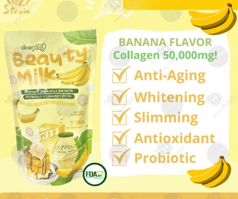 Dear Face Beauty Milk Banana Dear Face Beauty Milk Banana