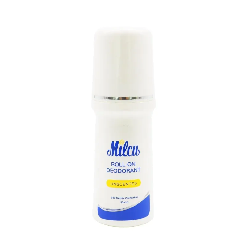 Milcu Unscented 50ml Roll on Deodorant