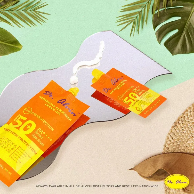 Dr Alvin Whitening Sunscreen 50 SPF PA++++ 50ml Dr Alvin Whitening Sunscreen 50 SPF PA++++ 50ml