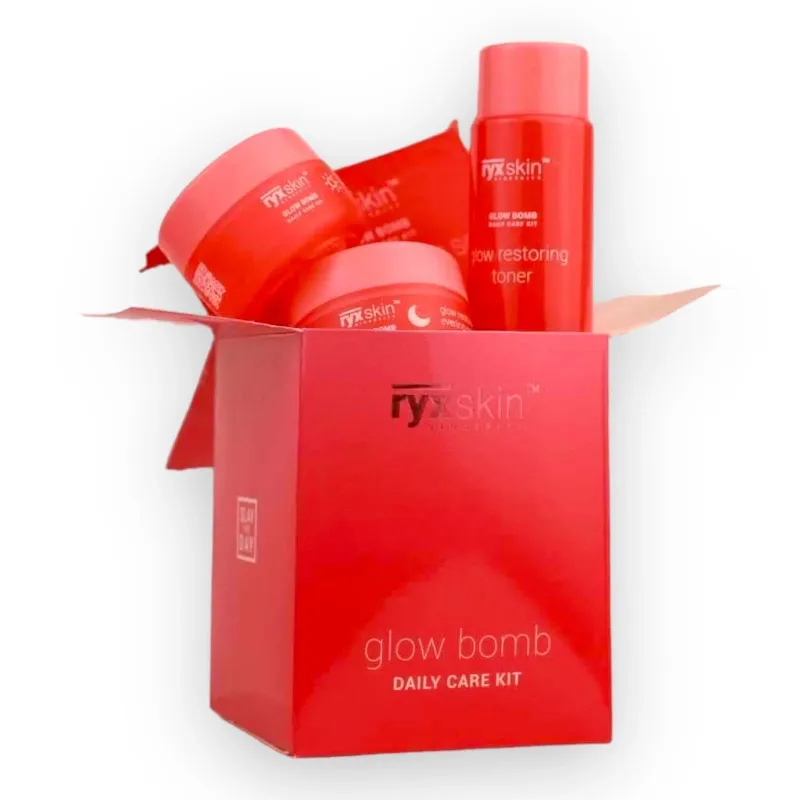 Ryx Skincerity Glow Bomb Daily Care Kit Ryx Skincerity Glow Bomb Daily Care Kit