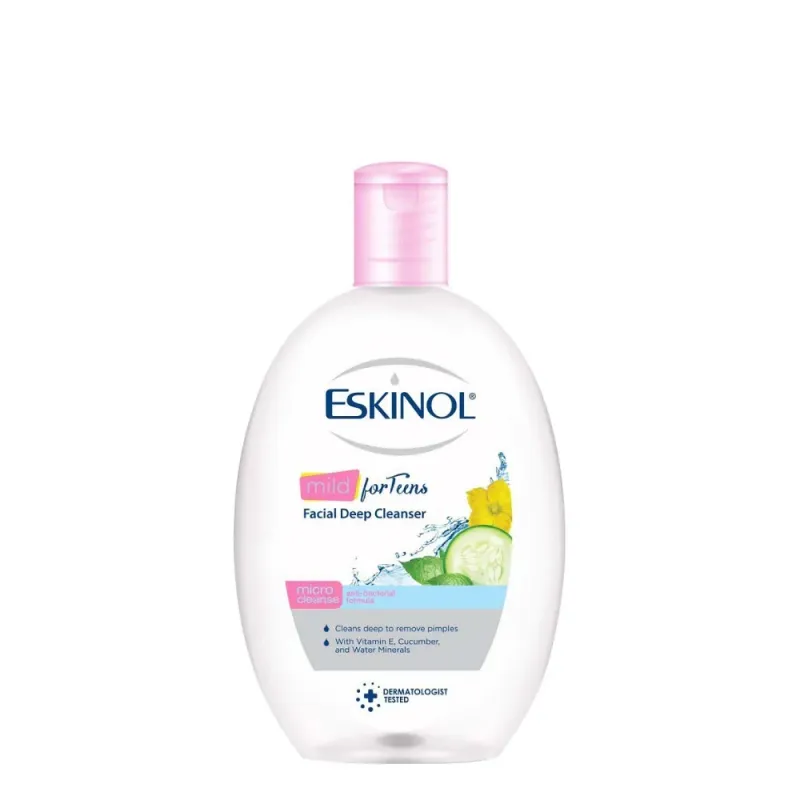 Eskinol Deep Cleanser Mild For Teens 225ml Eskinol Deep Cleanser Mild For Teens 225ml