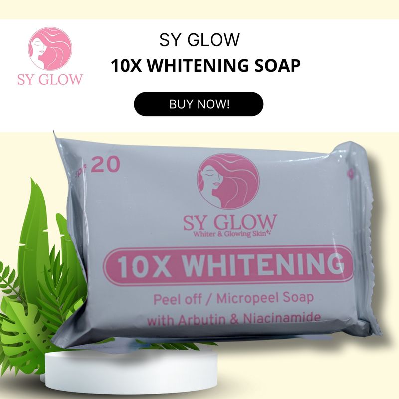 SY Glow - 10X Whitening Peel Off / Micropeel Soap SPF 20 - 75g