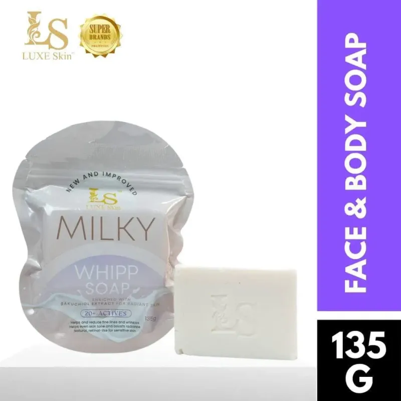 Milky Whipp Soap – Luxe Beauty & Wellness NEW PACKAGING Milky Whipp Soap – Luxe Beauty & Wellness NEW PACKAGING