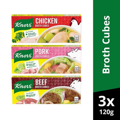 Knorr Cubes 120g or 12pcs Per Box (AIRFARE PH TO EU) Knorr Cubes 120g or 12pcs Per Box (AIRFARE PH TO EU)