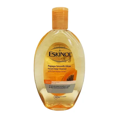 Eskinol Classic Papaya Smooth Glow Deep Cleanser with Pure Papaya Extract 225ml
