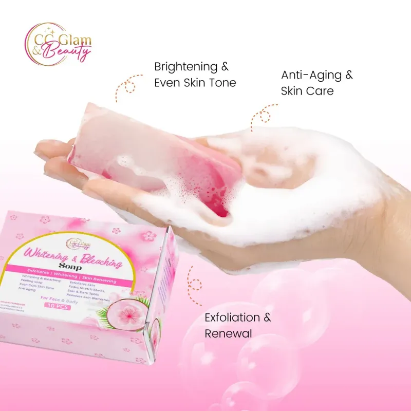 Cris Cosmetics CC Glam &amp; Beauty - Whitening and Bleaching Soap 70g