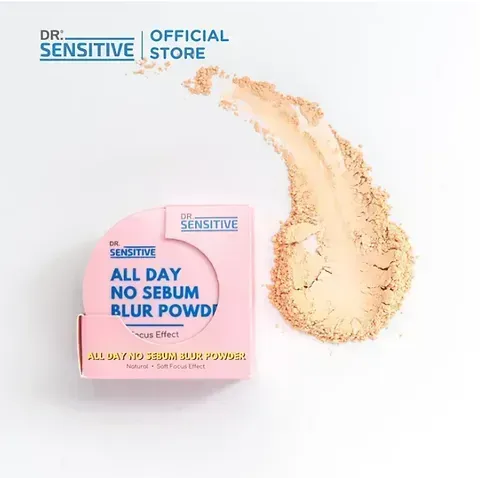 Dr. Sensitive All Day No Sebum Blur Powder 25g - NATURAL PINK